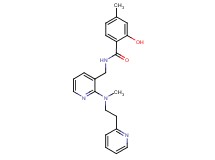 2-hydroxy-4-methyl-N-({2-[methyl(2-pyridin-2-ylethyl)amino]pyridin-3-yl}methyl)benzamide