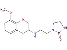 1-{2-[(8-methoxy-3,4-dihydro-2H-chromen-3-yl)amino]ethyl}-2-imidazolidinone