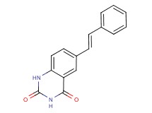 6-[(E)-2-phenylvinyl]quinazoline-2,4(1H,3H)-dione