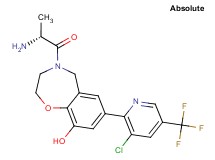 4-D-alanyl-7-[3-chloro-5-(trifluoromethyl)-2-pyridinyl]-2,3,4,5-tetrahydro-1,4-benzoxazepin-9-ol hydrochloride