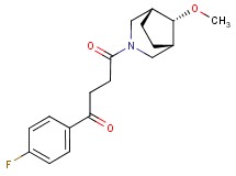 1-(4-fluorophenyl)-4-[(8-syn)-8-methoxy-3-azabicyclo[3.2.1]oct-3-yl]-4-oxobutan-1-one