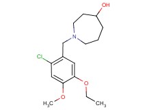 1-(2-chloro-5-ethoxy-4-methoxybenzyl)azepan-4-ol