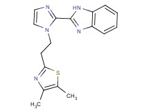 2-{1-[2-(4,5-dimethyl-1,3-thiazol-2-yl)ethyl]-1H-imidazol-2-yl}-1H-benzimidazole