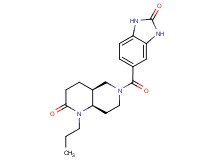 (4aS*,8aR*)-6-[(2-oxo-2,3-dihydro-1H-benzimidazol-5-yl)carbonyl]-1-propyloctahydro-1,6-naphthyridin-2(1H)-one