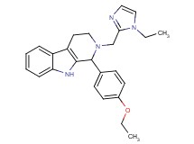 1-(4-ethoxyphenyl)-2-[(1-ethyl-1H-imidazol-2-yl)methyl]-2,3,4,9-tetrahydro-1H-beta-carboline
