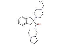2-{[2-(4-ethyl-1-piperazinyl)-2,3-dihydro-1H-inden-2-yl]carbonyl}octahydropyrrolo[1,2-a]pyrazine