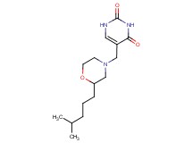 5-{[2-(4-methylpentyl)-4-morpholinyl]methyl}-2,4(1H,3H)-pyrimidinedione