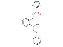 N-({2-[methyl(2-pyridin-2-ylethyl)amino]pyridin-3-yl}methyl)-1H-pyrrole-2-carboxamide
