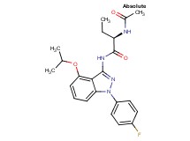 (2R)-2-(acetylamino)-N-[1-(4-fluorophenyl)-4-isopropoxy-1H-indazol-3-yl]butanamide