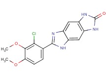 6-(2-chloro-3,4-dimethoxyphenyl)-3,5-dihydroimidazo[4,5-f]benzimidazol-2(1H)-one
