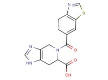 5-(1,3-benzothiazol-6-ylcarbonyl)-4,5,6,7-tetrahydro-1H-imidazo[4,5-c]pyridine-6-carboxylic acid
