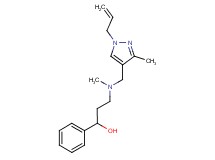 3-[[(1-allyl-3-methyl-1H-pyrazol-4-yl)methyl](methyl)amino]-1-phenylpropan-1-ol