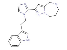 2-{1-[2-(1H-indol-3-yl)ethyl]-1H-imidazol-2-yl}-5,6,7,8-tetrahydro-4H-pyrazolo[1,5-a][1,4]diazepine dihydrochloride