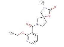 7-[(2-ethoxy-3-pyridinyl)carbonyl]-3-methyl-1-oxa-3,7-diazaspiro[4.4]nonan-2-one