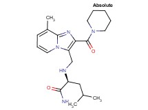 N~2~-{[8-methyl-2-(1-piperidinylcarbonyl)imidazo[1,2-a]pyridin-3-yl]methyl}-L-leucinamide