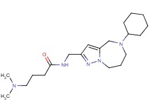 N-[(5-cyclohexyl-5,6,7,8-tetrahydro-4H-pyrazolo[1,5-a][1,4]diazepin-2-yl)methyl]-4-(dimethylamino)butanamide
