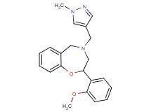 2-(2-methoxyphenyl)-4-[(1-methyl-1H-pyrazol-4-yl)methyl]-2,3,4,5-tetrahydro-1,4-benzoxazepine