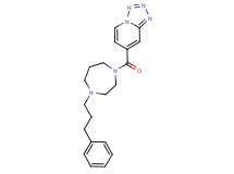 7-{[4-(3-phenylpropyl)-1,4-diazepan-1-yl]carbonyl}tetrazolo[1,5-a]pyridine
