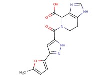 5-{[3-(5-methyl-2-furyl)-1H-pyrazol-5-yl]carbonyl}-4,5,6,7-tetrahydro-1H-imidazo[4,5-c]pyridine-4-carboxylic acid