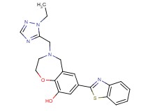 7-(1,3-benzothiazol-2-yl)-4-[(1-ethyl-1H-1,2,4-triazol-5-yl)methyl]-2,3,4,5-tetrahydro-1,4-benzoxazepin-9-ol