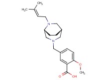 2-methoxy-5-{[(1S*,5R*)-6-(3-methyl-2-buten-1-yl)-3,6-diazabicyclo[3.2.2]non-3-yl]methyl}benzoic acid