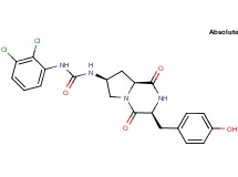 N-(2,3-dichlorophenyl)-N'-[(3S,7S,8aS)-3-(4-hydroxybenzyl)-1,4-dioxooctahydropyrrolo[1,2-a]pyrazin-7-yl]urea