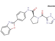 N-[4-(1,3-benzoxazol-2-yl)phenyl]-1-(1H-1,2,4-triazol-5-ylcarbonyl)-L-prolinamide
