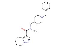 N-[(1-benzyl-4-piperidinyl)methyl]-N-methyl-4,5,6,7-tetrahydropyrazolo[1,5-a]pyridine-3-carboxamide