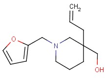 [3-allyl-1-(2-furylmethyl)-3-piperidinyl]methanol
