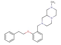 2-methyl-8-[2-(2-phenylethoxy)benzyl]octahydro-2H-pyrazino[1,2-a]pyrazine