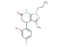 4-(4-fluoro-2-hydroxyphenyl)-3-methyl-1-propyl-1,4,5,7-tetrahydro-6H-pyrazolo[3,4-b]pyridin-6-one