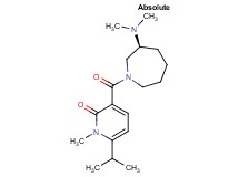 3-{[(3S)-3-(dimethylamino)azepan-1-yl]carbonyl}-6-isopropyl-1-methylpyridin-2(1H)-one