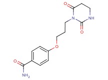4-[3-(2,6-dioxotetrahydropyrimidin-1(2H)-yl)propoxy]benzamide