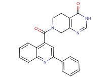 7-[(2-phenylquinolin-4-yl)carbonyl]-5,6,7,8-tetrahydropyrido[3,4-d]pyrimidin-4(3H)-one