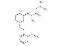 N~1~-({1-[2-(2-methoxyphenyl)ethyl]-3-piperidinyl}methyl)-N~1~,N~2~,N~2~-trimethylglycinamide