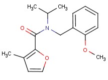 N-isopropyl-N-(2-methoxybenzyl)-3-methyl-2-furamide