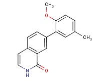 7-(2-methoxy-5-methylphenyl)isoquinolin-1(2H)-one