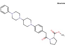methyl 1-({4-[4-(4-phenyl-1-piperazinyl)-1-piperidinyl]phenyl}acetyl)-L-prolinate