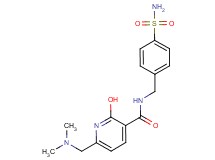 N-[4-(aminosulfonyl)benzyl]-6-[(dimethylamino)methyl]-2-hydroxynicotinamide