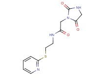 2-(2,5-dioxo-1-imidazolidinyl)-N-[2-(2-pyridinylthio)ethyl]acetamide