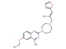 6-ethoxy-2-{4-[(2E)-3-(2-furyl)-2-methyl-2-propen-1-yl]-1,4-diazepan-1-yl}-4-methylquinazoline
