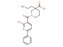 1-[(2-hydroxy-6-phenyl-3-pyridinyl)carbonyl]-3-propyl-3-piperidinecarboxylic acid