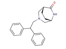 (1R*,5S*)-3-(2,2-diphenylethyl)-3,6-diazabicyclo[3.2.2]nonan-7-one