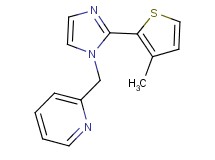2-{[2-(3-methyl-2-thienyl)-1H-imidazol-1-yl]methyl}pyridine