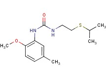 N-[2-(isopropylthio)ethyl]-N'-(2-methoxy-5-methylphenyl)urea