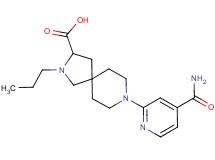8-[4-(aminocarbonyl)-2-pyridinyl]-2-propyl-2,8-diazaspiro[4.5]decane-3-carboxylic acid