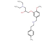 1-(diethylamino)-3-[2-methoxy-5-({[2-(4-methylphenyl)ethyl]amino}methyl)phenoxy]-2-propanol