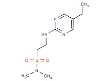 2-[(5-ethylpyrimidin-2-yl)amino]-N,N-dimethylethanesulfonamide