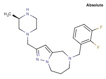 5-(2,3-difluorobenzyl)-2-{[(3R)-3-methyl-1-piperazinyl]methyl}-5,6,7,8-tetrahydro-4H-pyrazolo[1,5-a][1,4]diazepine