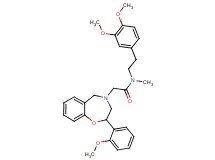 N-[2-(3,4-dimethoxyphenyl)ethyl]-2-[2-(2-methoxyphenyl)-2,3-dihydro-1,4-benzoxazepin-4(5H)-yl]-N-methylacetamide